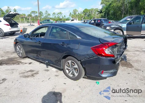 2019 Honda Civic Lx z USA, uszkodzony, nr VIN 2HGFC2F68KH600855